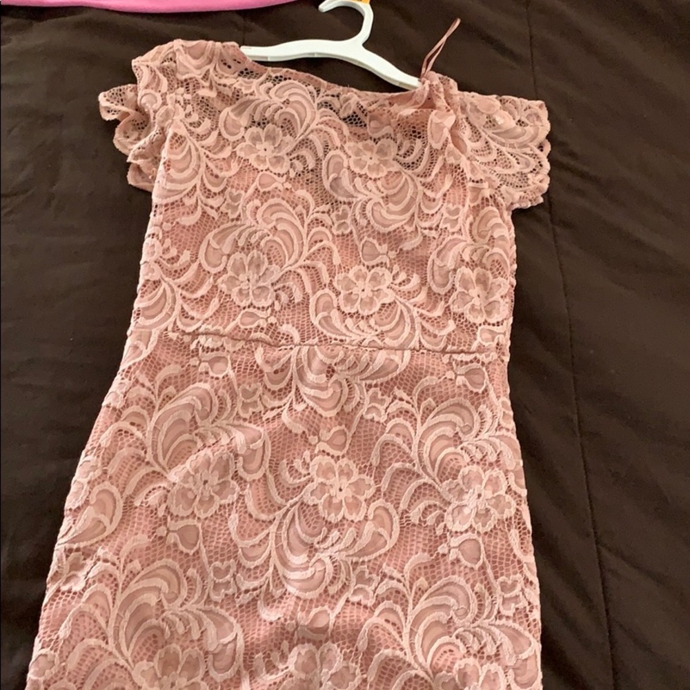 Pink dress